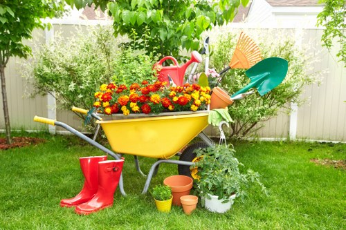 Written free quote document with itemised garden clearance prices